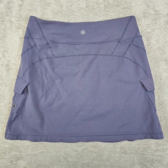 Athleta Oasis Skort Blue State Athletic Skirt Women's Medium Pockets Golf Tennis - Picture 2 of 9